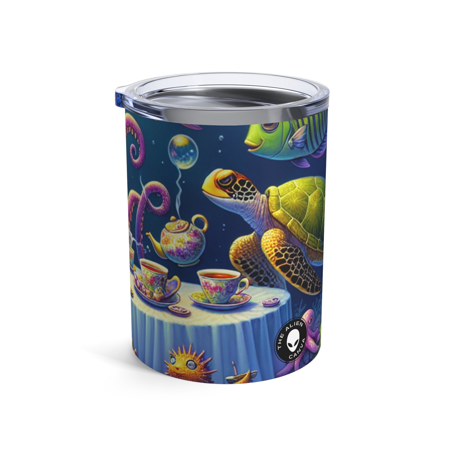 "Tea Time Under the Sea" - The Alien Tumbler 10oz