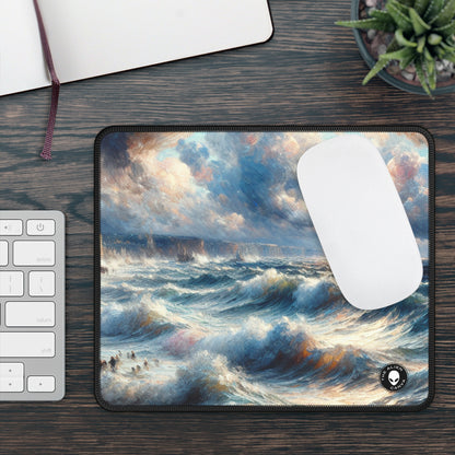 "Storm-Tossed Seas" - The Alien Gaming Mouse Pad Impressionism