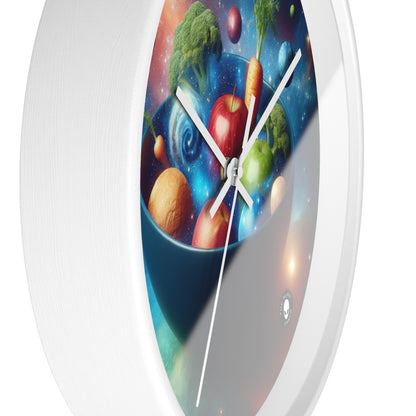 "Galactic Fruit Salad" - The Alien Wall Clock