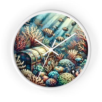 "Underwater Wonderland" - The Alien Wall Clock