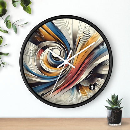 "Mechanical Harmony: A Kinetic Art Installation" - The Alien Wall Clock Kinetic Art