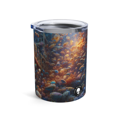 "Enigmatic Underwater World" - The Alien Tumbler 10oz