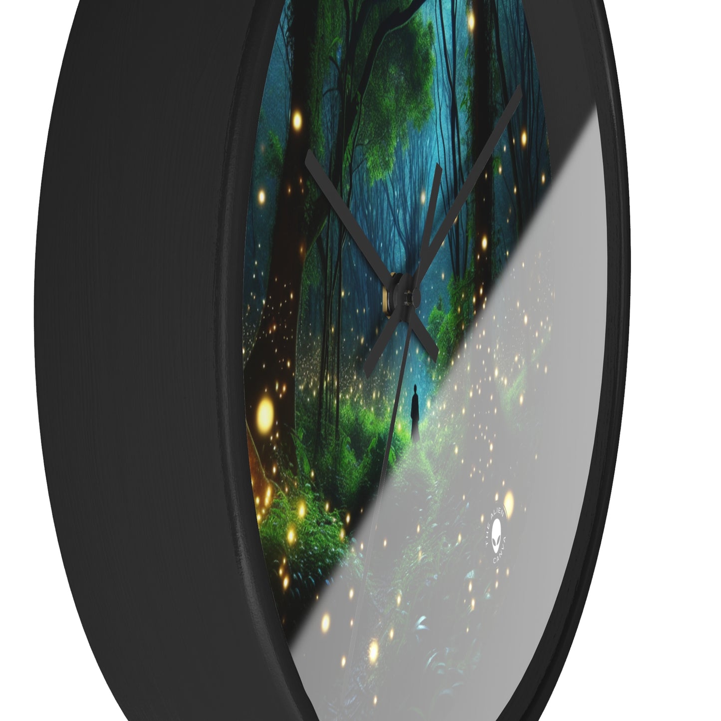 "Enchanted Night" - The Alien Wall Clock