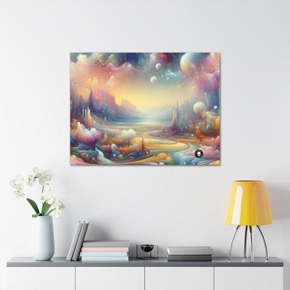 "Dreamscape Delights: A Surreal Painting" - The Alien Canva