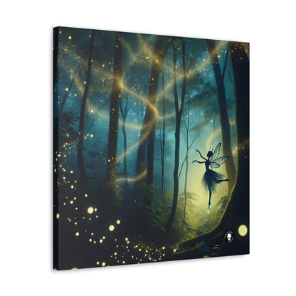 "Enchanted Forest: Firefly Dance" - The Alien Canva