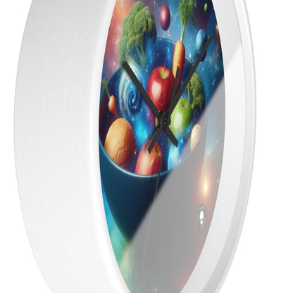 "Galactic Fruit Salad" - The Alien Wall Clock