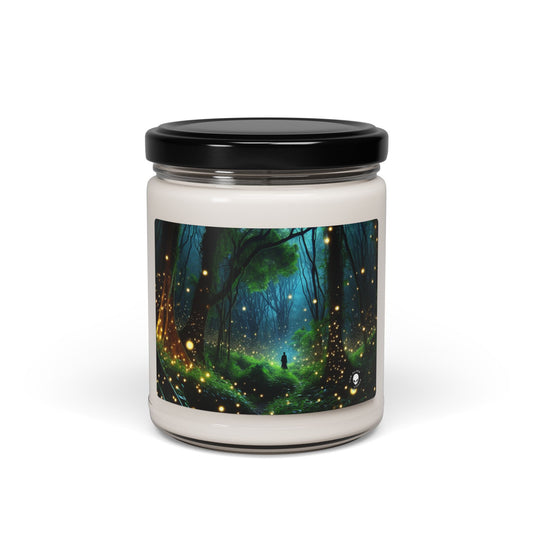 "Noche encantada" - Vela de soja con aroma a alienígena, 9 oz