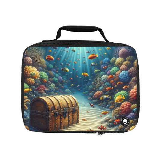 "Beneath the Waves: Treasure in the Coral Reef"- The Alien Lunch Bag