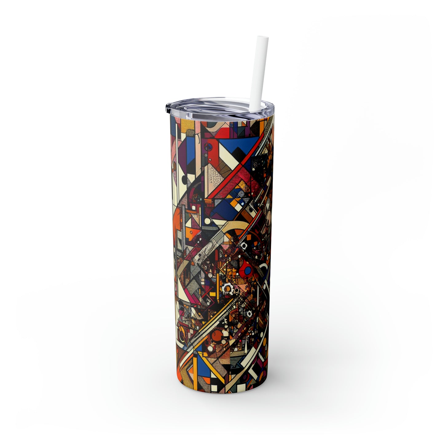 "Grille-pain, chaussures et théières : un pays des merveilles dadaïste" - The Alien Maars® Skinny Tumbler with Straw 20oz Dadaism