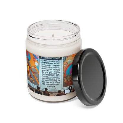 "Found Objects in Motion: A Fluxus Experiment" - The Alien Scented Soy Candle 9oz Fluxus