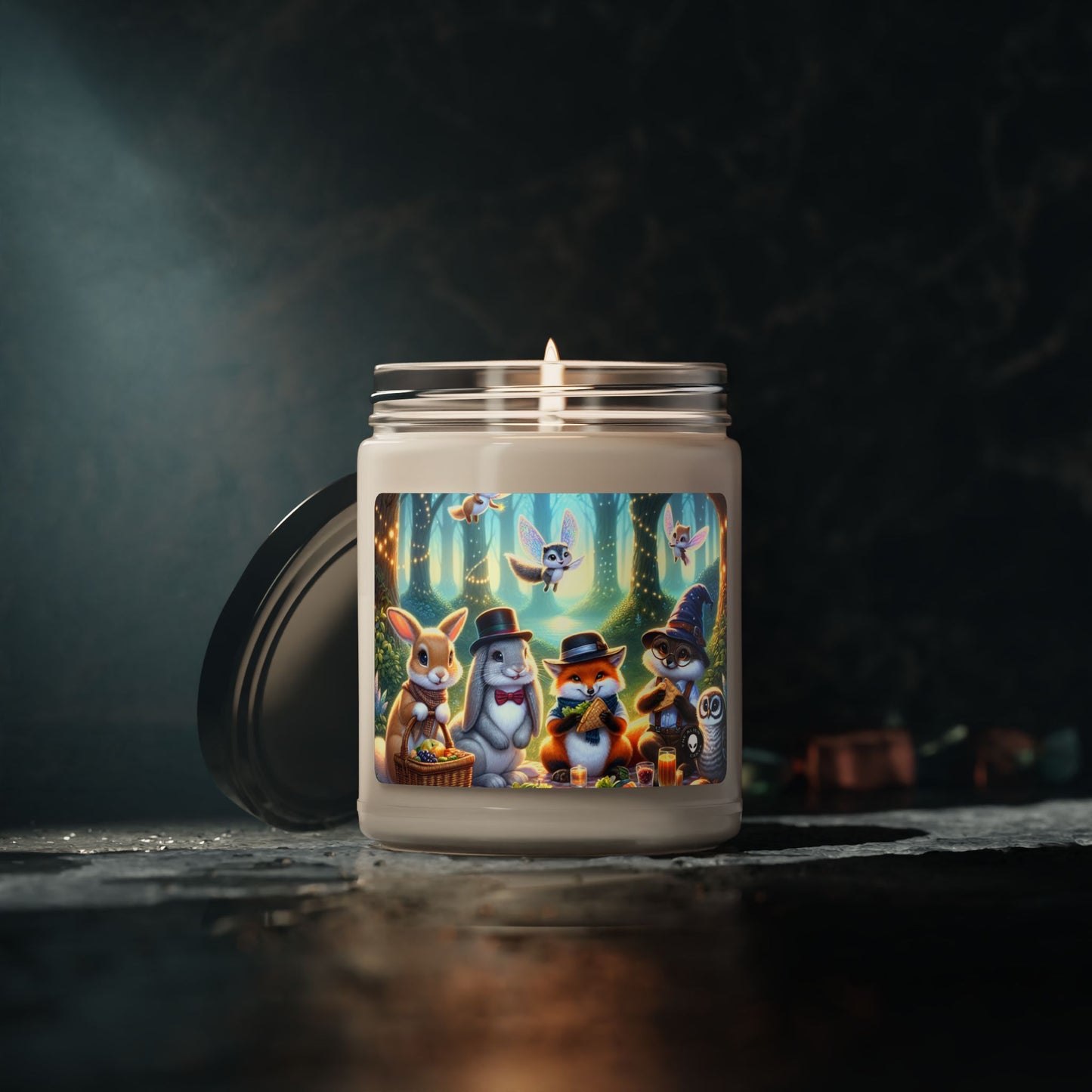 "Hats Off in the Enchanted Forest" - The Alien Scented Soy Candle 9oz