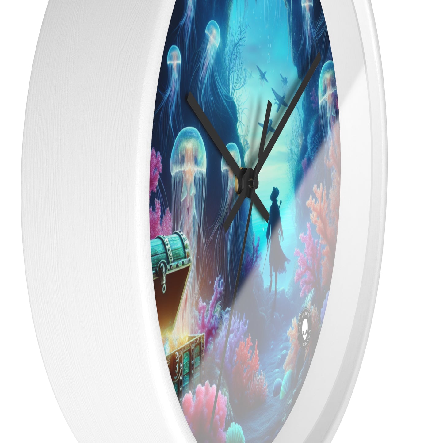 "Treasures of the Deep" - The Alien Wall Clock