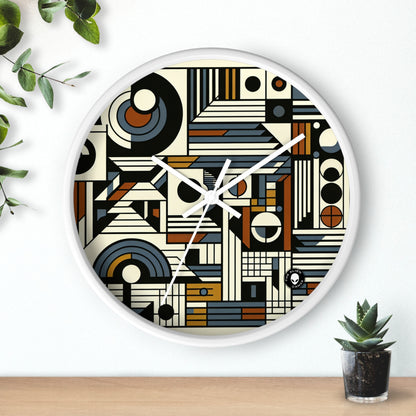 "Urban Elegance: A Concrete Art Exploration" - The Alien Wall Clock Concrete Art