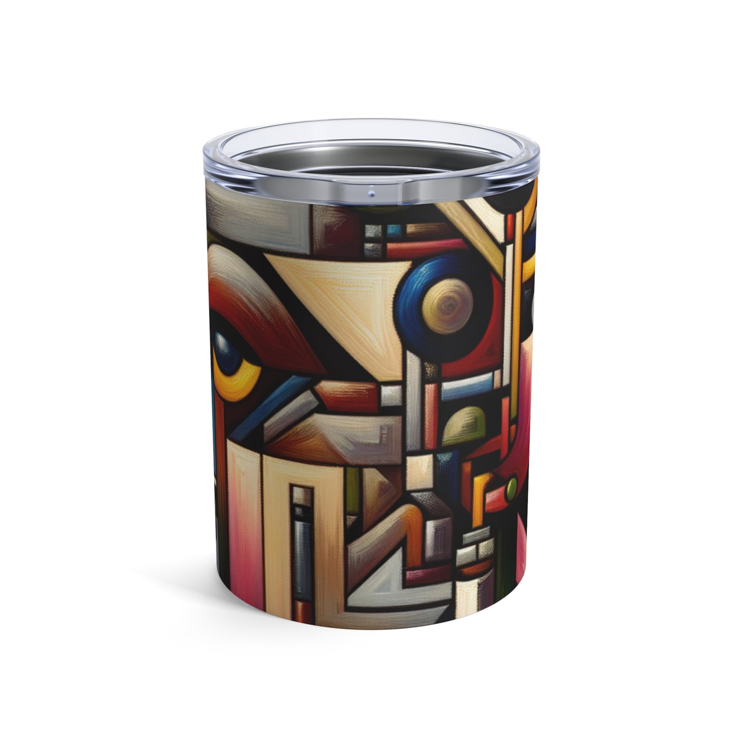 "Ma réflexion cubiste" - Le cubisme Alien Tumbler 10oz