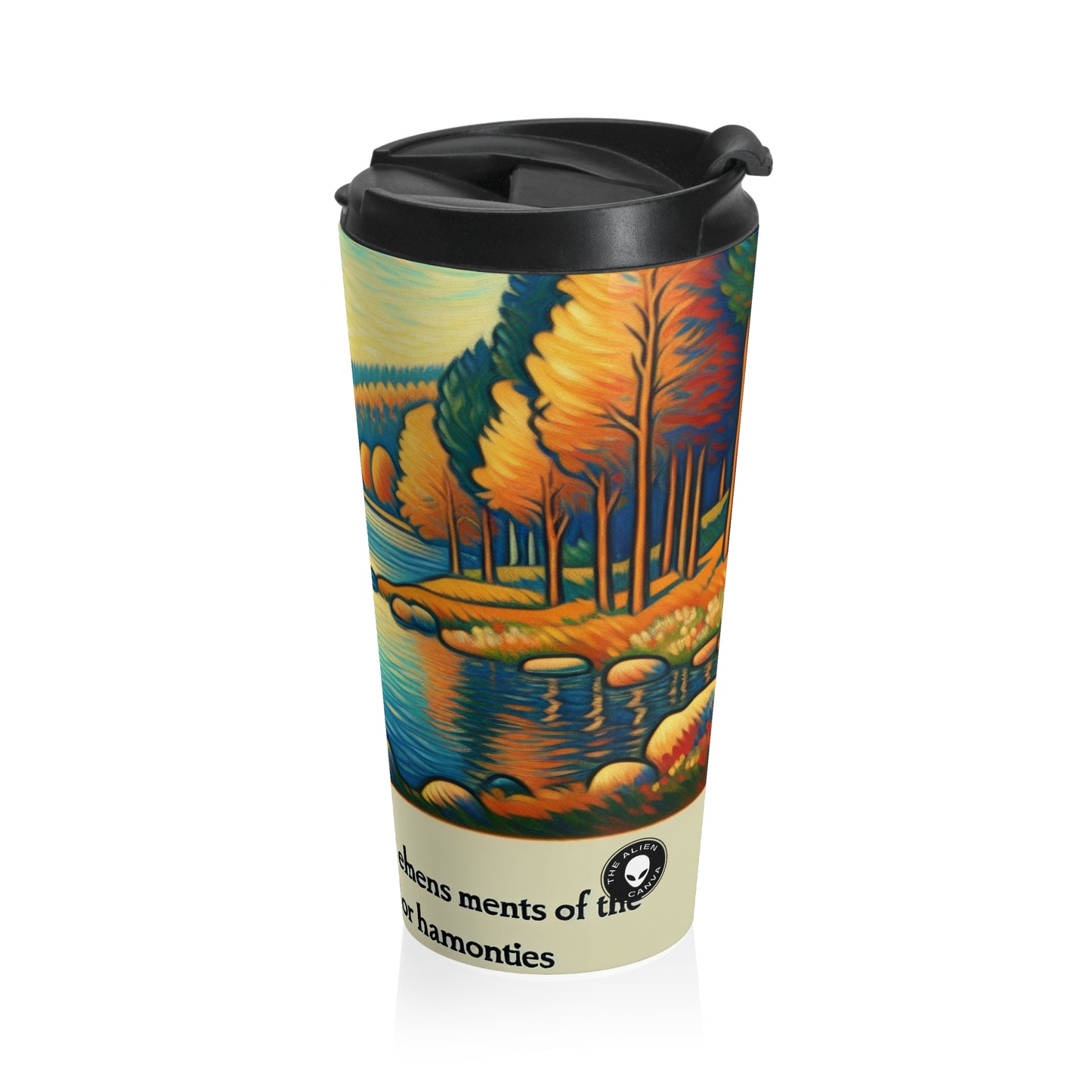 "Untamed Jungle: Expressive Fauvist Imagery" - The Alien Stainless Steel Travel Mug Fauvism