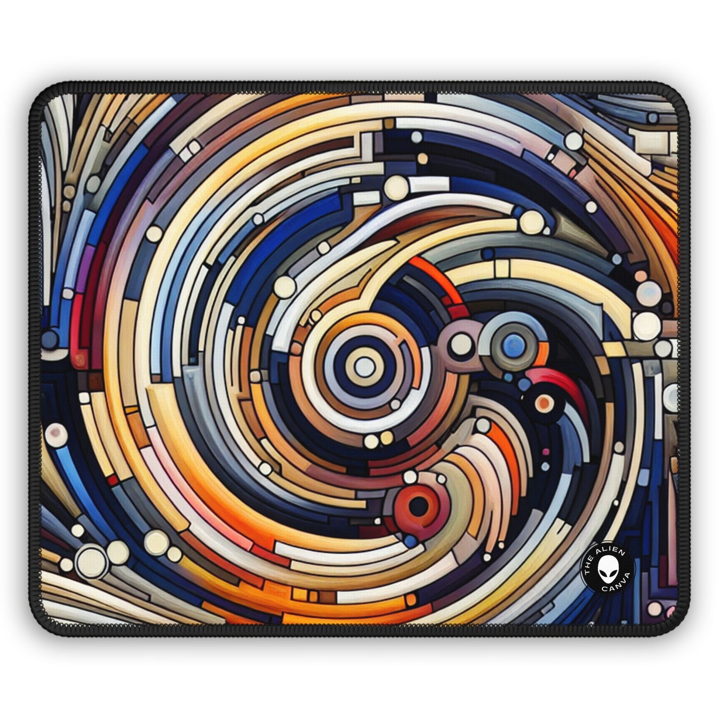 "Fluid Motion: A Kinetic Art Tribute to Oceanic Harmony" - The Alien Gaming Mouse Pad Kinetic Art