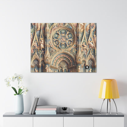 "Harmony of Angels: Celestial Serenade at Dusk" - The Alien Canva International Gothic