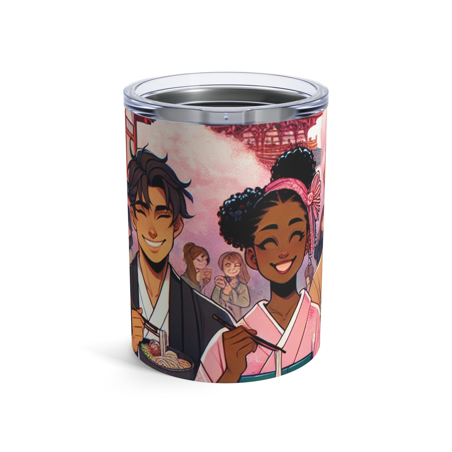 "Brush of Wonders: An Artist's Awakening" - The Alien Tumbler 10oz Manga/Anime Art