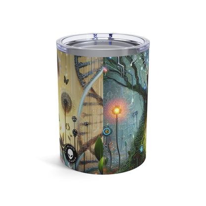 "Fusion techno-naturelle : l'avenir du bio art" - The Alien Tumbler 10oz Bio Art