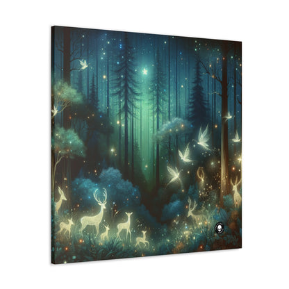 "Enchanted Night in the Whispering Woods" - The Alien Canva