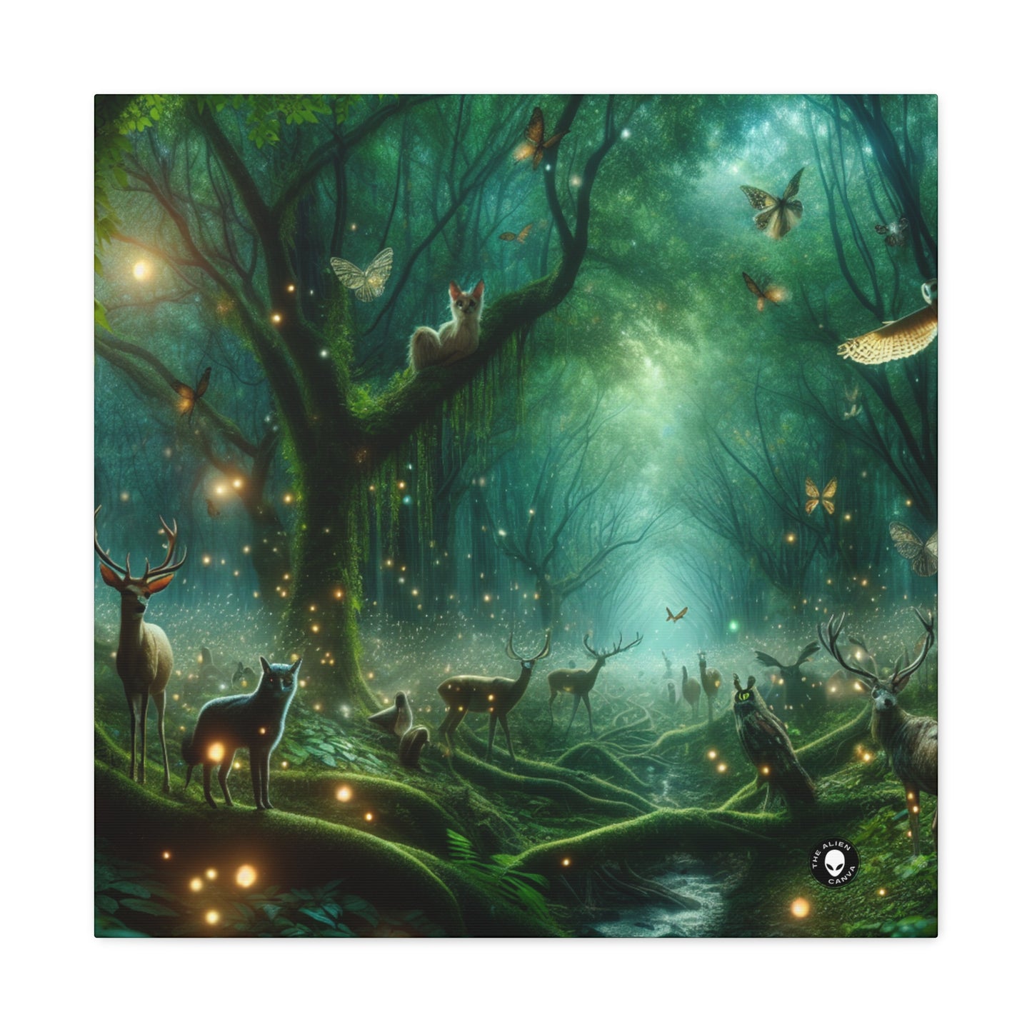 "Enchanted Forest: Voices of the Wild" - The Alien Canva