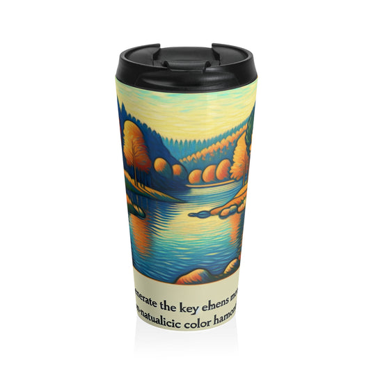 "Untamed Jungle: Expressive Fauvist Imagery" - The Alien Stainless Steel Travel Mug Fauvism