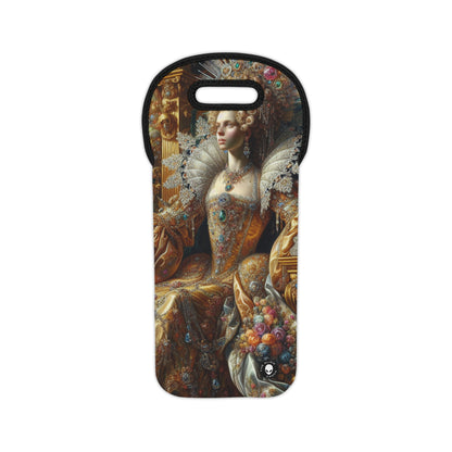 "The Splendor of a Renaissance Queen" - The Alien Wine Tote Bag Rococo