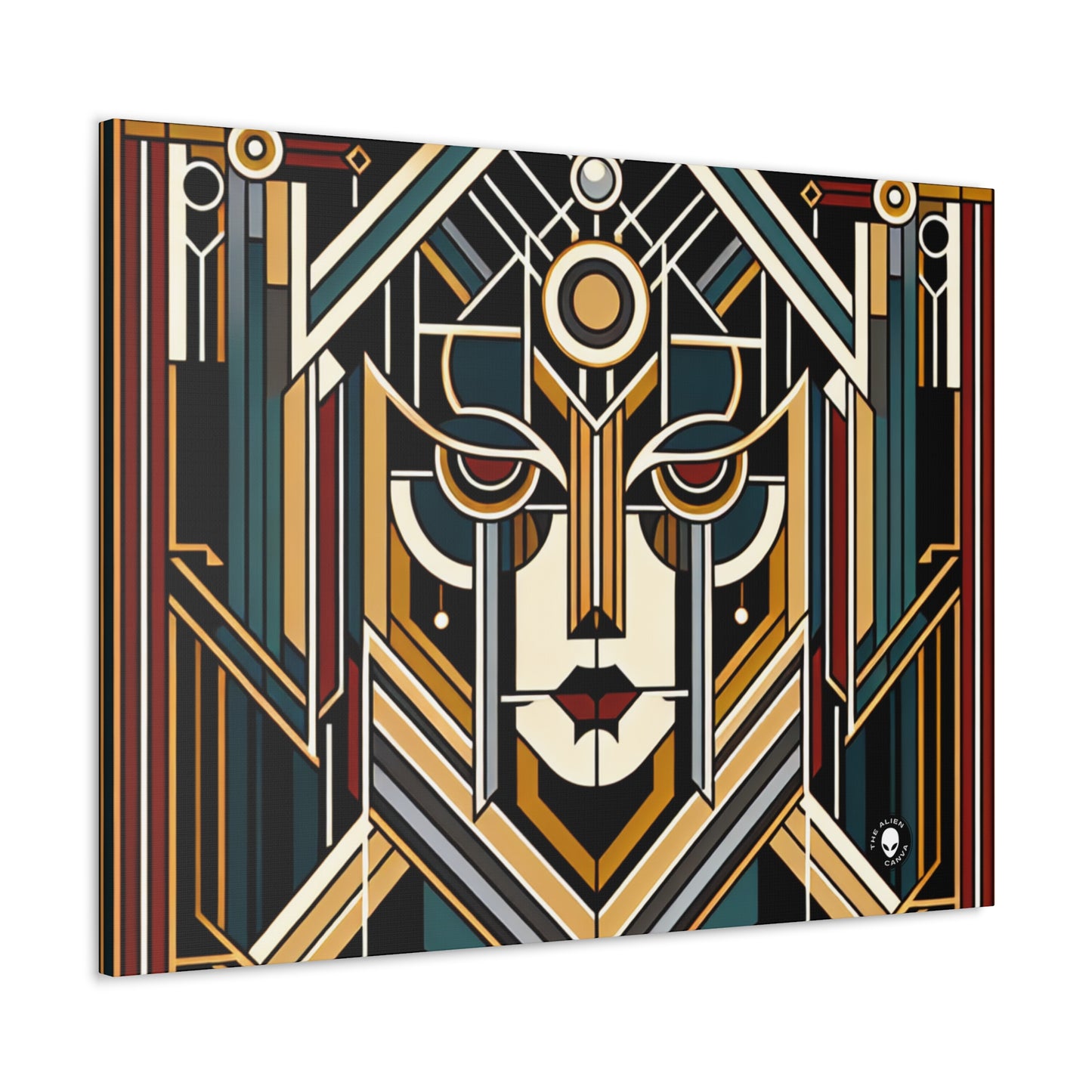 "Glamour & Decadence: A 1920s Art Deco Cocktail Soiree" - The Alien Canva Art Deco