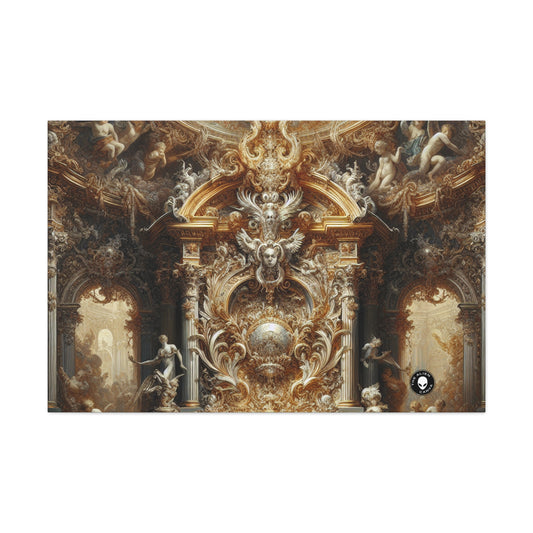 "Baroque Banquet: A Feast of Opulence" - The Alien Canva Baroque