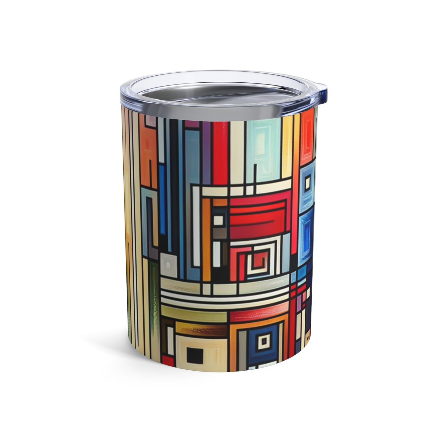 "Urban Symmetry: A Precisionist Perspective" - The Alien Tumbler 10oz Precisionism