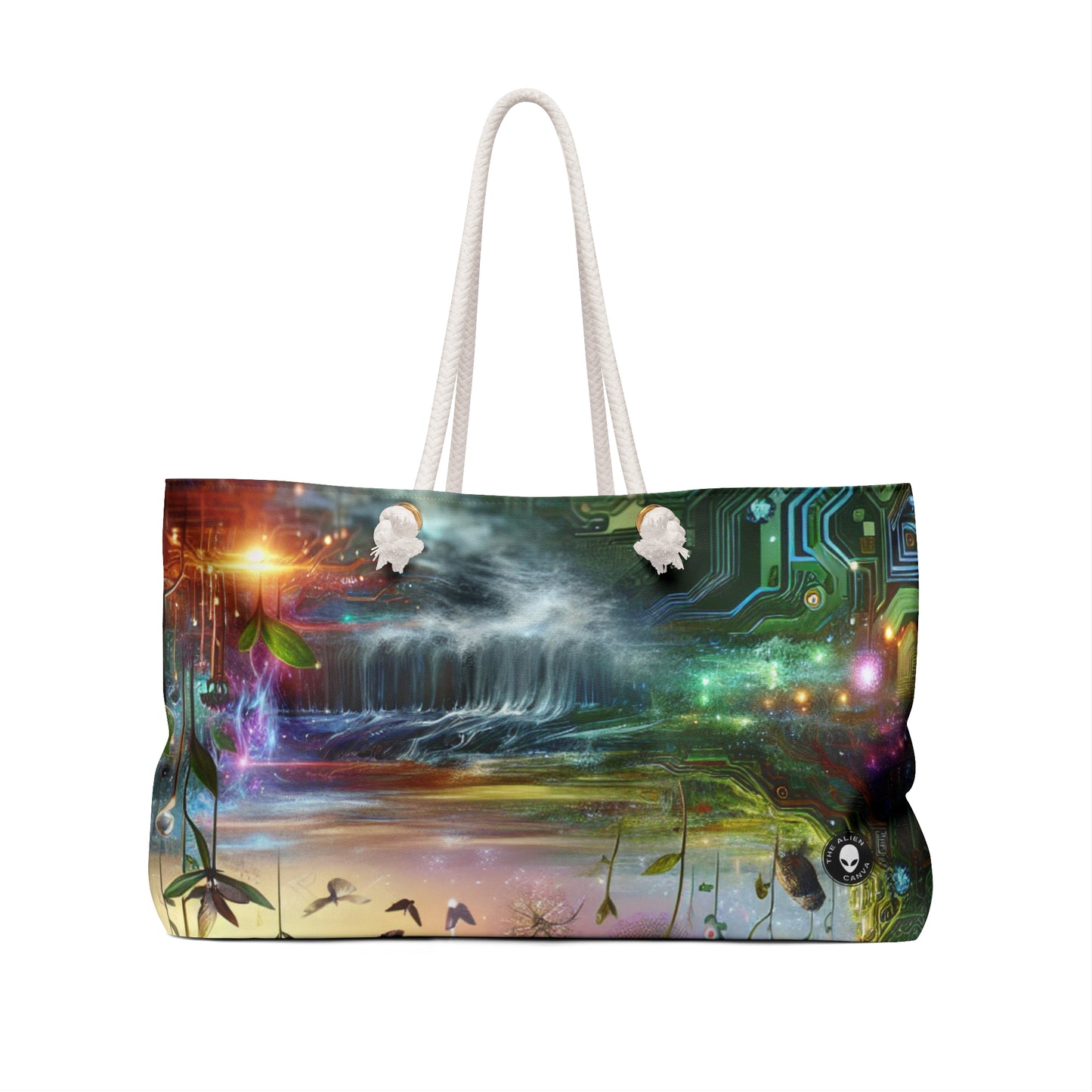 "Fusion techno-naturelle : l'avenir du bio art" - The Alien Weekender Bag Bio Art