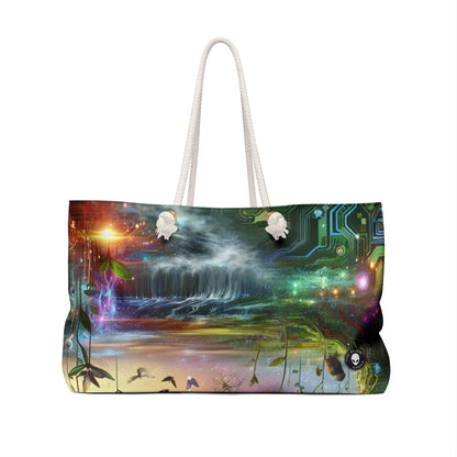 "Fusion techno-naturelle : l'avenir du bio art" - The Alien Weekender Bag Bio Art