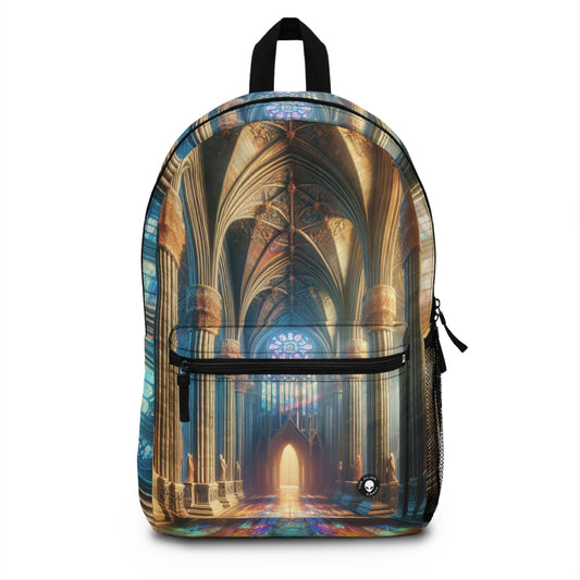 Shadows of the Gothic Cathedral - The Alien Backpack Gothic Art