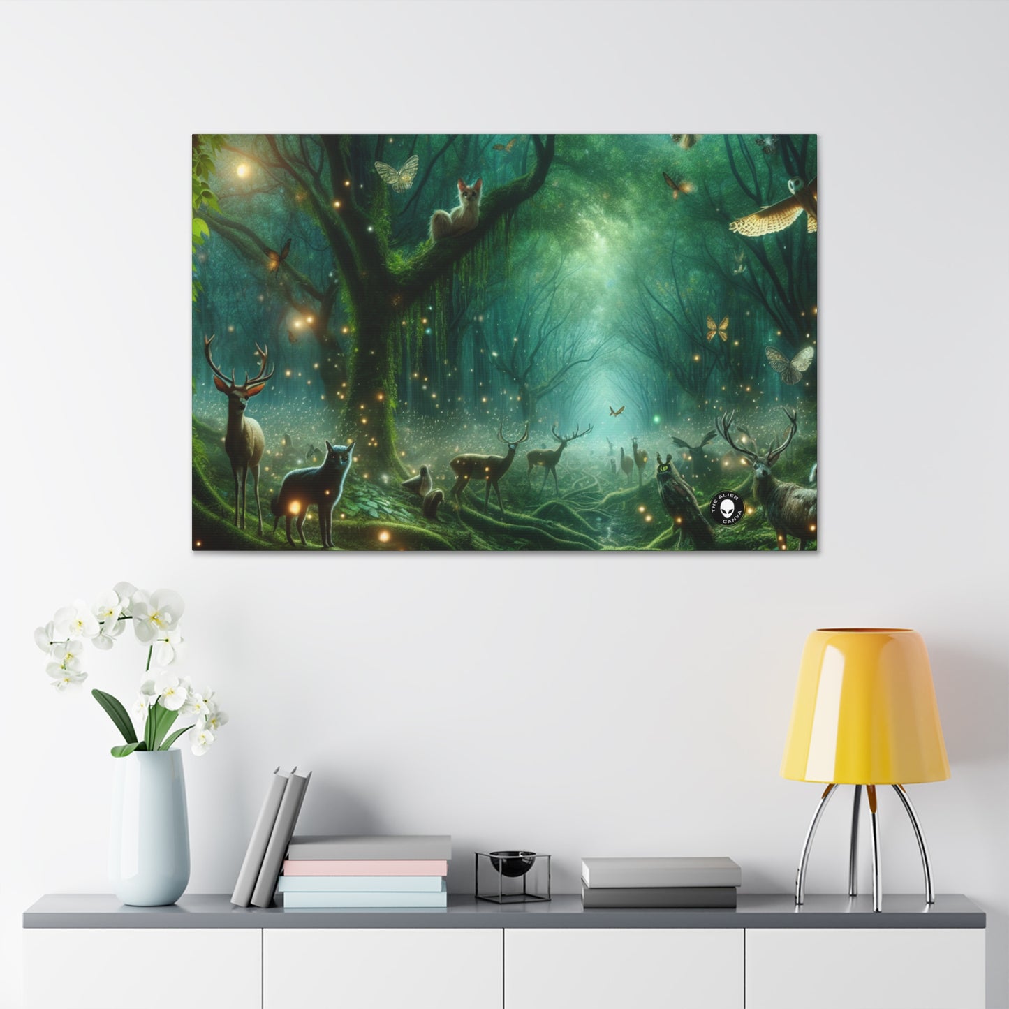 "Enchanted Forest: Voices of the Wild" - The Alien Canva