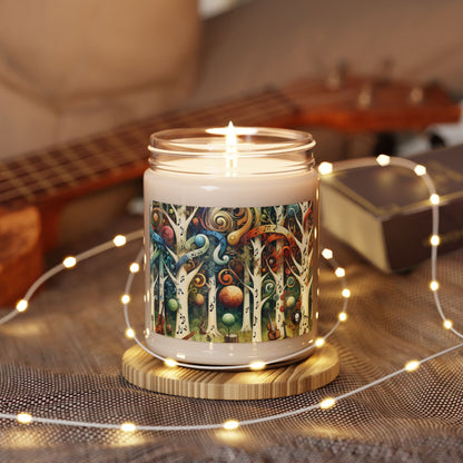 "Melodic Enchantment: The Instrumental Forest" - The Alien Scented Soy Candle 9oz