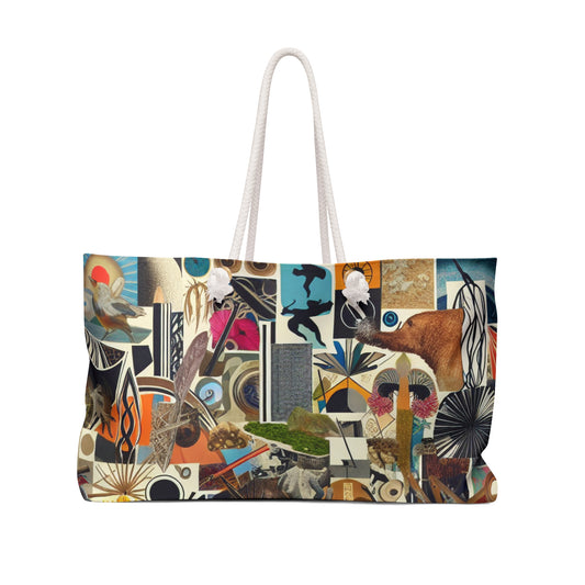 "Mysterious Poetry of the Natural World" - The Alien Weekender Bag Dadaism Style