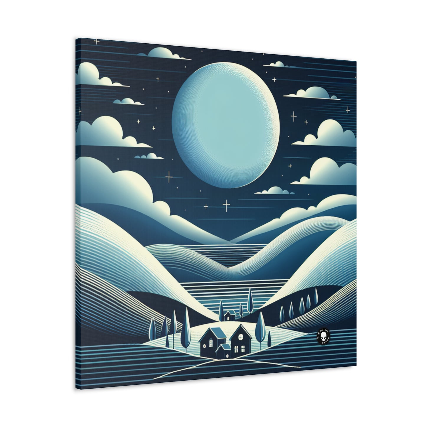 "Moonlit Haven" - La Toile Alien