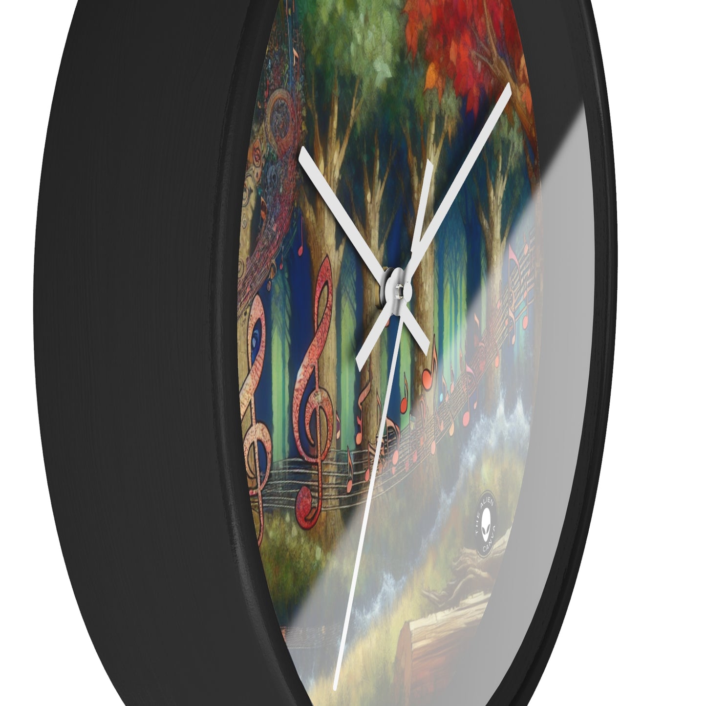 "Melodic Grove" - The Alien Wall Clock