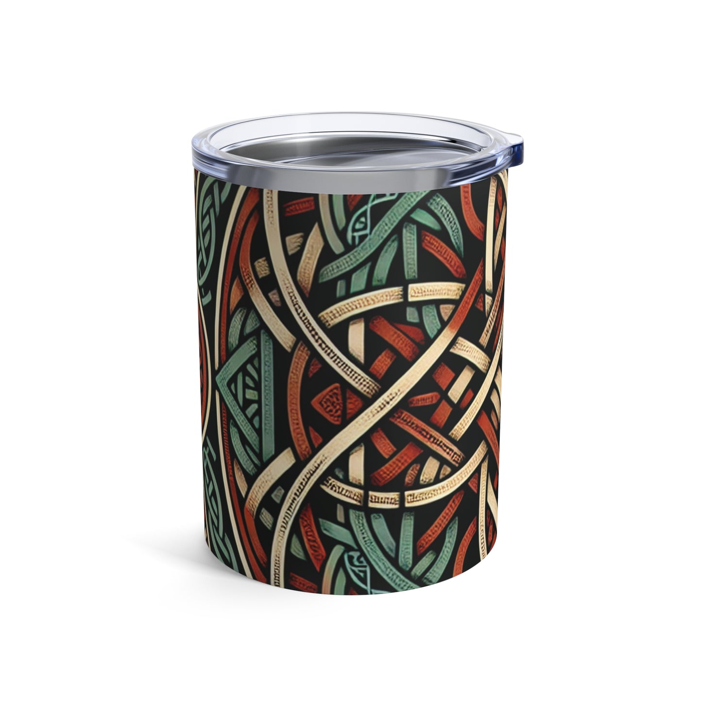 "Majestic Celtic Vision: A Mesmerizing Artwork Inspired by the Cliffs of Moher" - The Alien Tumbler 10oz Celtic Art