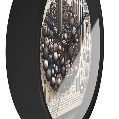 "Community Canvas: A Living Art Installation" - The Alien Wall Clock Social Sculpture