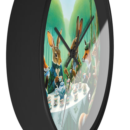 "Enchanted Tea in the Forest" - The Alien Wall Clock