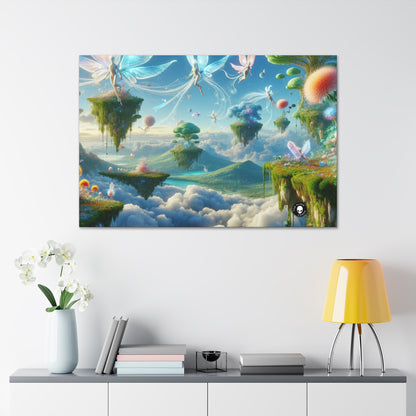 "Enchanted Sky Realms" - The Alien Canva