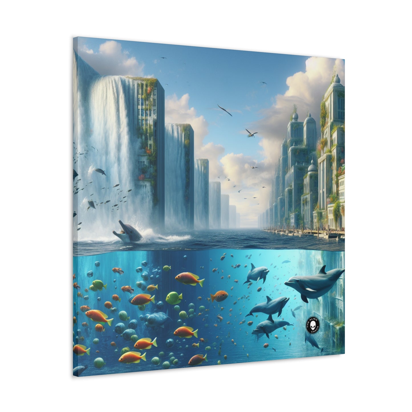 "City of Atlantis: Imagination Unleashed" - The Alien Canva