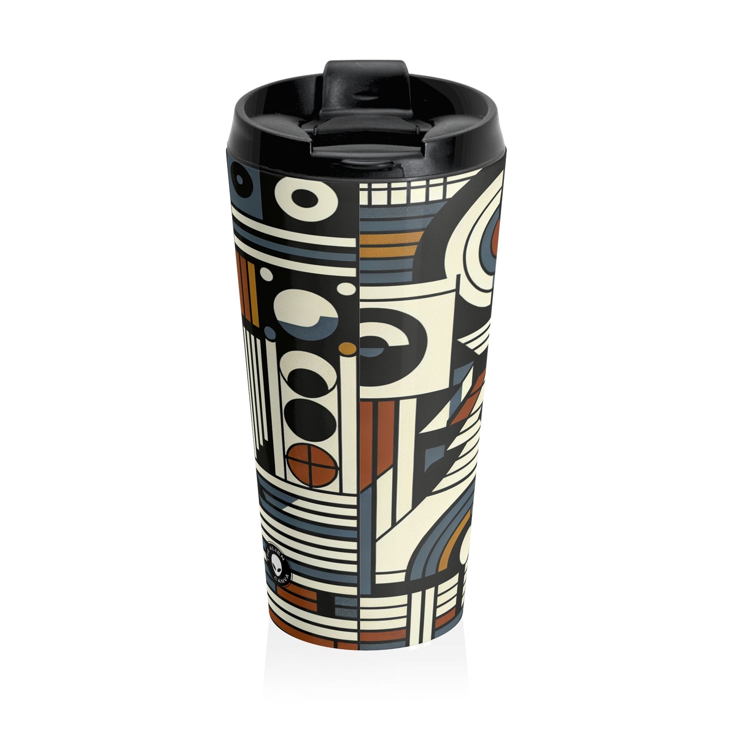 "Urban Elegance: A Concrete Art Exploration" - The Alien Stainless Steel Travel Mug Concrete Art