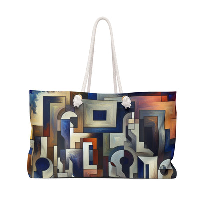 "Enigma Realms: A World of Surreal Beauty" - The Alien Weekender Bag Metaphysical Art