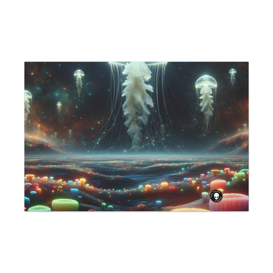 Paysage de rêve de méduses - La toile extraterrestre