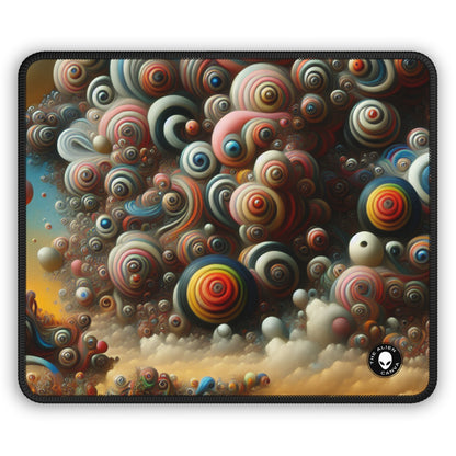 "Dreamscape Sojourn" - The Alien Gaming Mouse Pad Surrealism