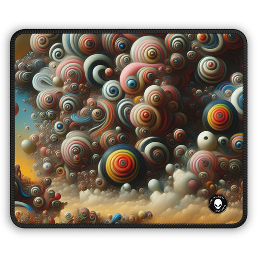 "Dreamscape Sojourn" - The Alien Gaming Mouse Pad Surrealism