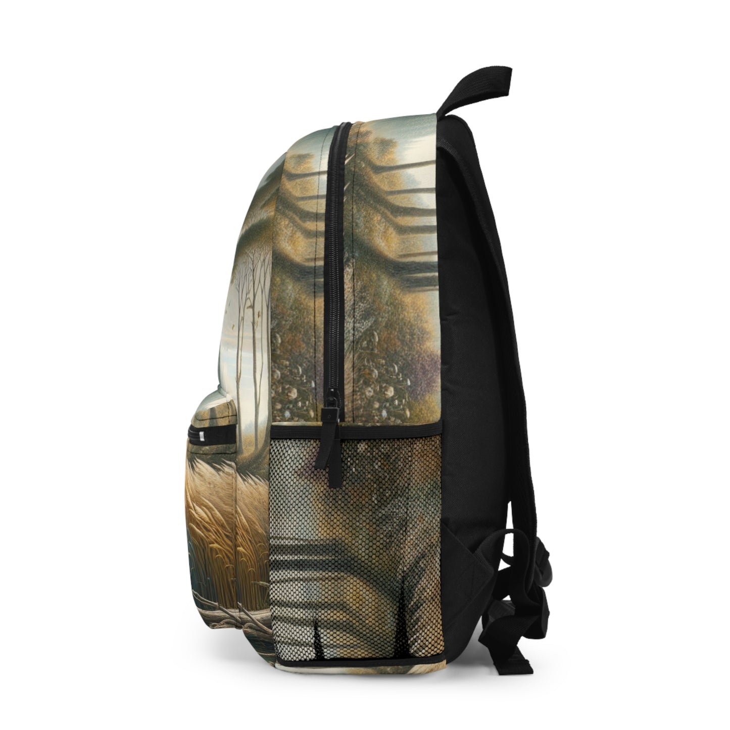 "Rebirth and Decay: A Sustainable Art Installation" - The Alien Backpack Environmental Art