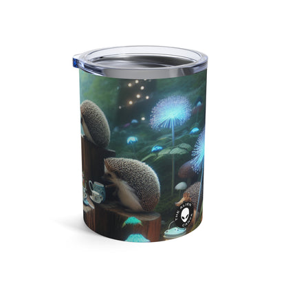 "La hora del té encantada: una reunión mágica en el bosque" - Vaso Alien de 10 oz